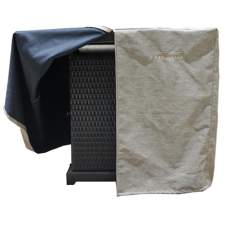 Gardencontrol 32 in. Fire Pit Commercial Cover Tan GA2769268